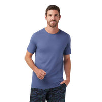 MEN'S SMARTWOOL ACTIVE SHORT SLEEVE | NIGHTFALL BLUE