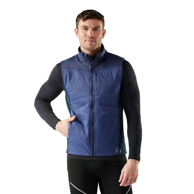 MEN'S SMARTWOOL SMARTLOFT VEST | NIGHTFALL BLUE