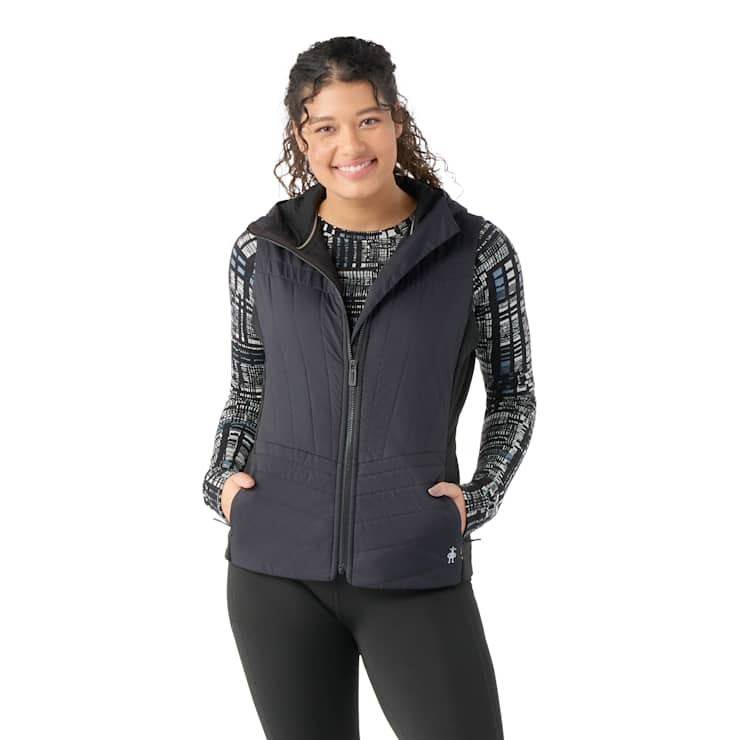 WOMEN'S SMARTWOOL SMARTLOFT VEST | BLACK