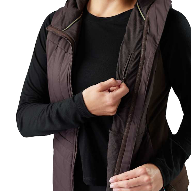 WOMEN'S SMARTWOOL SMARTLOFT VEST | MINK