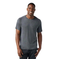 MEN'S SMARTWOOL ACTIVE ULTRALIGHT SHORT SLEEVE | CHARCOAL HEATHER