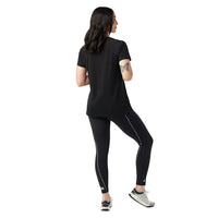 WOMEN'S SMARTWOOL ACTIVE ULTRALIGHT SHORT SLEEVE | BLACK