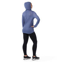 WOMEN'S SMARTWOOL ACTIVE ULTRALITE HOODIE | NIGHTFALL BLUE