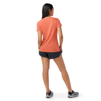 WOMEN'S SMARTWOOL MERINO SHORT SLEEVE TEE | CORAL REEF