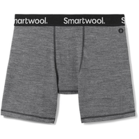 MEN'S SMARTWOOL ACTIVE BOXER BRIEF | MEDIUM GRAY HEATHER