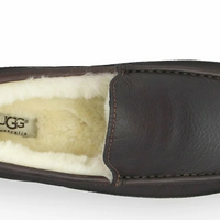 MEN'S UGG ASCOT LEATHER SLIPPER | CHINA TEA