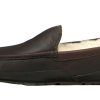MEN'S UGG ASCOT LEATHER SLIPPER | CHINA TEA