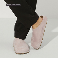 UNISEX BIRKENSTOCK ZERMATT PREMIUM SUEDE CLOG | LAVENDER / BLUSH