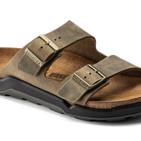 MEN'S BIRKENSTOCK ARIZONA RUGGED | FADED KHAKI