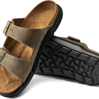 MEN'S BIRKENSTOCK ARIZONA RUGGED | FADED KHAKI