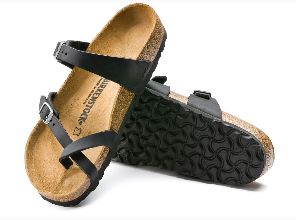 WOMEN'S BIRKENSTOCK MAYARI OILED LEATHER | BLACK