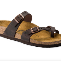 WOMEN'S BIRKENSTOCK MAYARI OILED LEATHER | HABANA