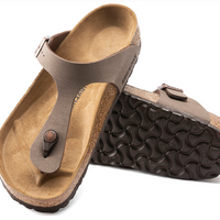 UNISEX BIRKENSTOCK GIZEH BIRKIBUC | MOCCA