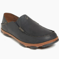 MEN'S OLUKAI MOLOA | BLACK / TOFFEE