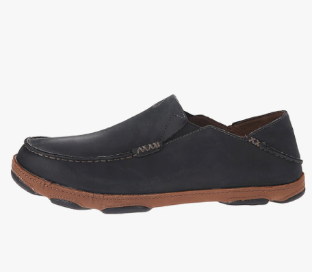 MEN'S OLUKAI MOLOA | BLACK / TOFFEE