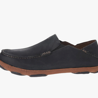 MEN'S OLUKAI MOLOA | BLACK / TOFFEE