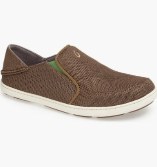 MEN'S OLUKAI NOHEA MESH | MUSTANG / LIME PEEL