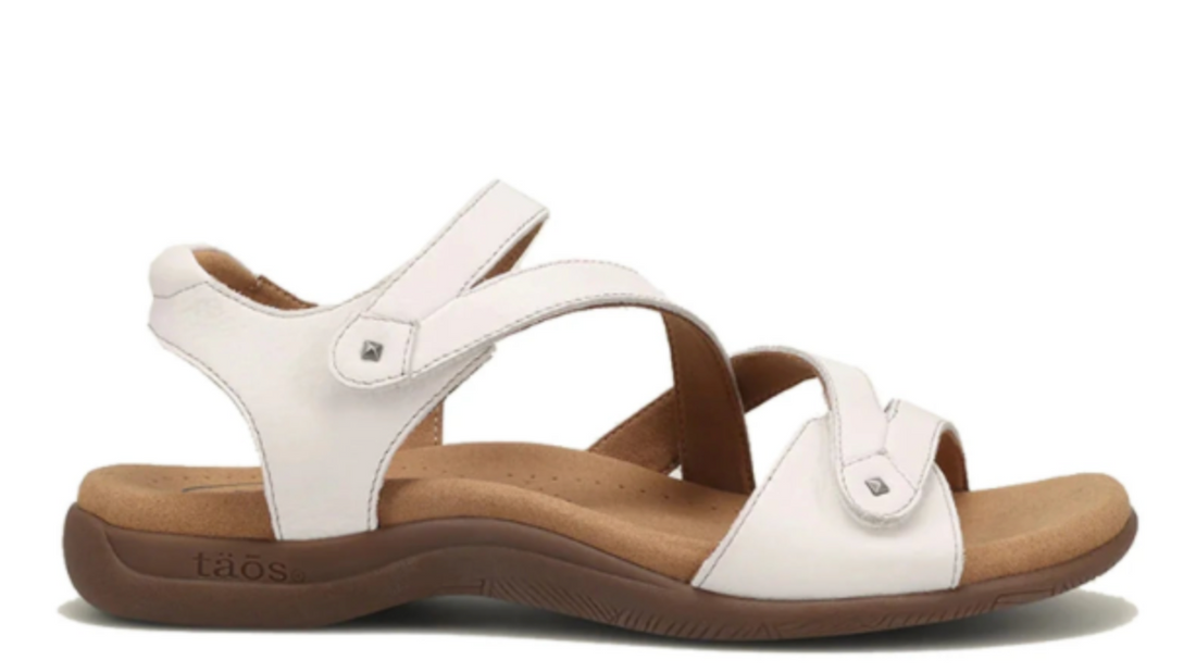 WOMEN'S TAOS BIG TIME SANDAL |  WHITE