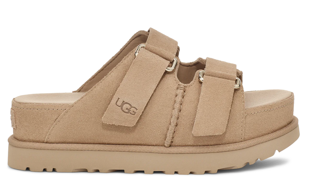 WOMEN'S UGG GOLDENSTAR HI SLIDE SANDAL | SAND