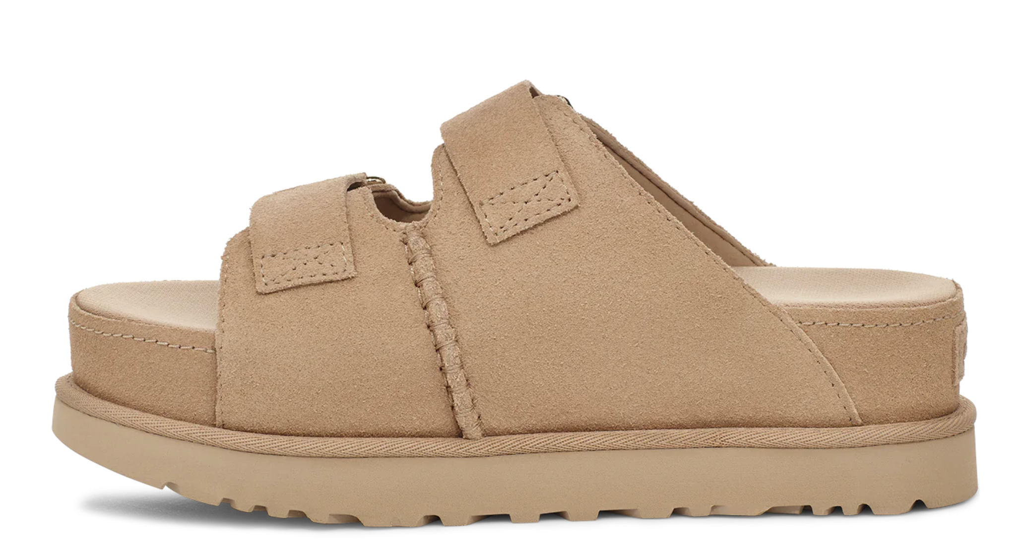 WOMEN'S UGG GOLDENSTAR HI SLIDE SANDAL | SAND – Randy's Shoes