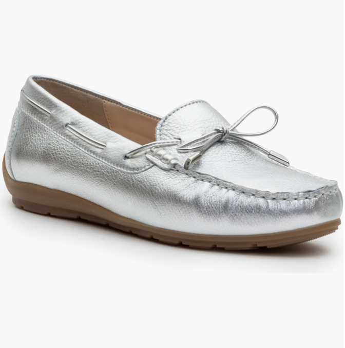 WOMEN'S ARA AMARILLO LOAFER | SILVER