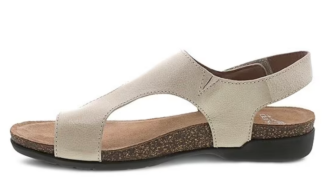 WOMEN'S DANSKO REECE | LINEN MILLED BURNISHED SANDAL