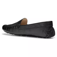 WOMEN'S COLE HAAN EVELYN DRIVER | BLACK LEATHER