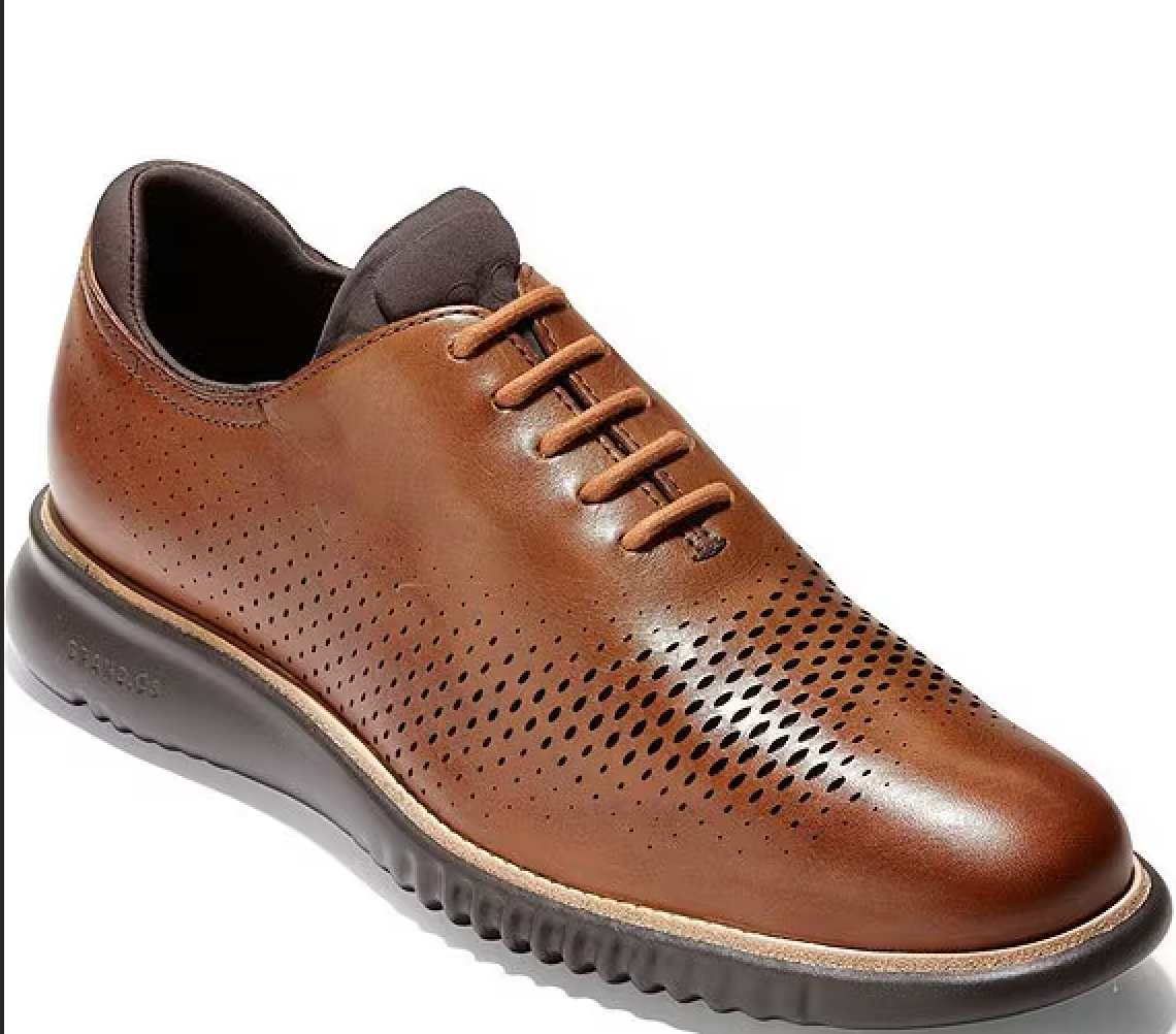MEN'S COLE HAAN 2 ZERØGRAND LASER WING OXFORDS | BRITISH TAN MEN'S COLE HAAN 2 ZERØGRAND LASER WING OXFORDS | BRITISH TAN