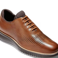 MEN'S COLE HAAN 2 ZERØGRAND LASER WING OXFORDS | BRITISH TAN / JAVA