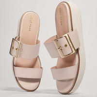 WOMEN'S COLE HAAN ØRIGINAL GRAND PLATFORM SLIDE | SANDOLLAR / IVORY