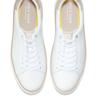 WOMEN'S COLE HAAN GRANDPRØ TOPSPIN SNEAKER | WHITE / DOVE