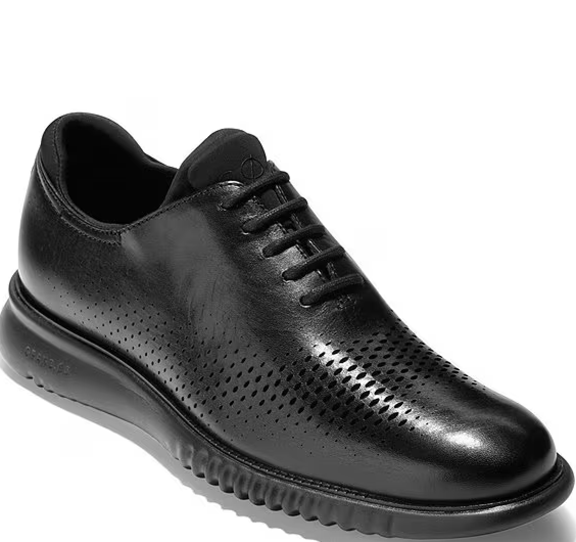 MEN'S COLE HAAN 2 ZERØGRAND LASER WING OXFORDS | BLACK – Randy's Shoes MEN'S COLE HAAN 2 ZERØGRAND LASER WING OXFORDS | BLACK – Randy's Shoes