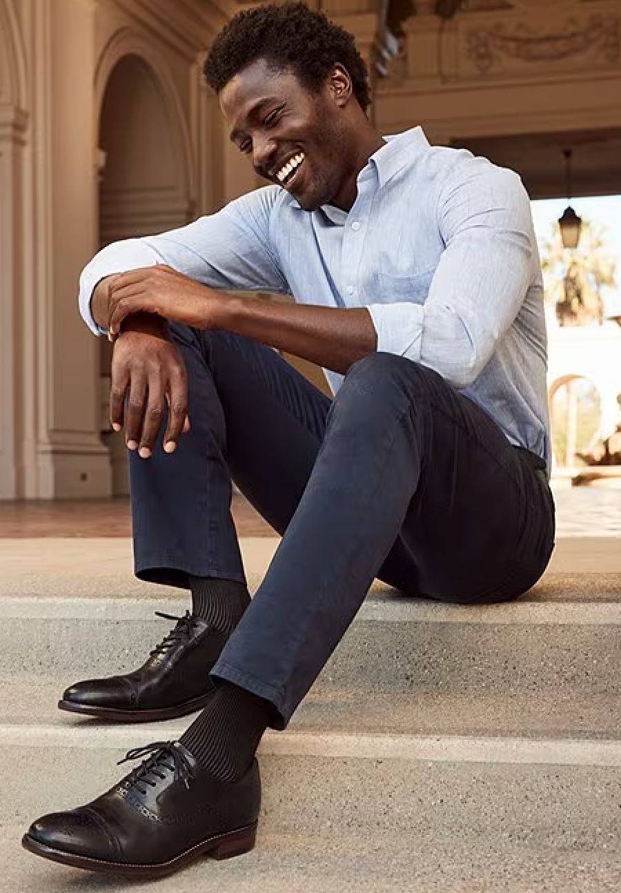 black slim dress shirt Shop Slim-Fit Stretch Dress Shirt Black