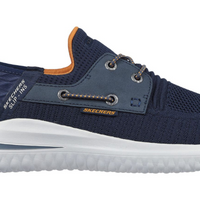 MEN'S SKECHERS SLIP-INS RELAXED DELSON 3.0-ROTH | NAVY