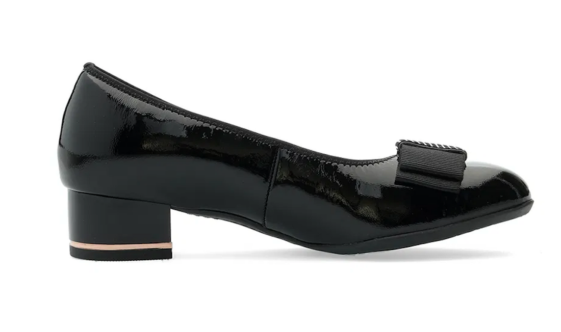 WOMEN'S ARA BLOCK HEEL PUMP | BLACK