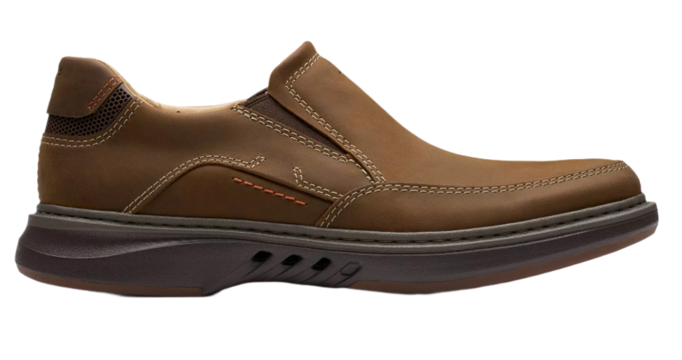 MEN'S CLARKS UN BRILEY STEP | BEESWAX LEATHER – Randy's Shoes