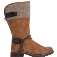 WOMEN'S RIEKER DOMINIKA 74 BOOT | WOOD