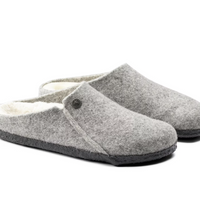UNISEX BIRKENSTOCK ZERMATT RIVET SHEARLING | LIGHT GRAY