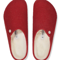 UNISEX BIRKENSTOCK ZERMATT RIVET SHEARLING | ACTIVE RED