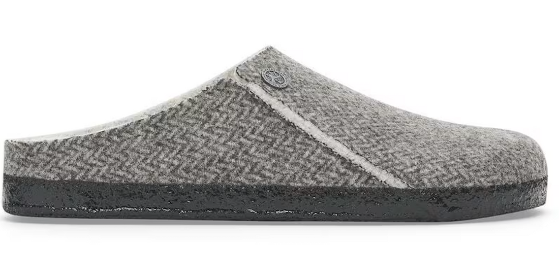 UNISEX BIRKENSTOCK ZERMATT RIVET SHEARLING | HERRINGBONE GRAY