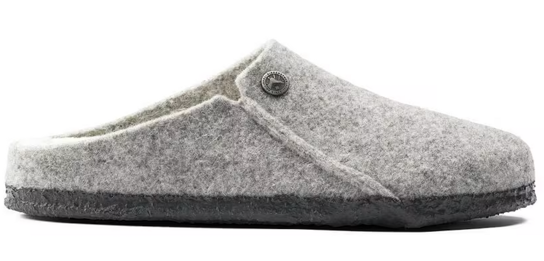 UNISEX BIRKENSTOCK ZERMATT RIVET SHEARLING | LIGHT GRAY