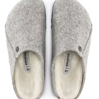UNISEX BIRKENSTOCK ZERMATT RIVET SHEARLING | LIGHT GRAY