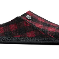 UNISEX BIRKENSTOCK ZERMATT RIVET SHEARLING | PLAID RED
