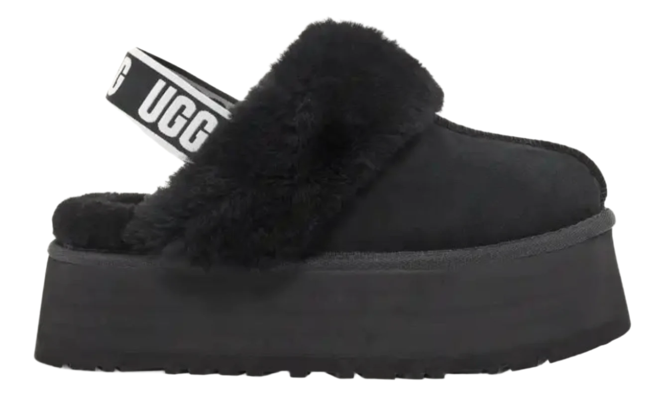 WOMEN'S UGG FUNKETTE | BLACK – Randy's Shoes