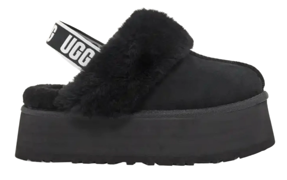WOMEN'S UGG FUNKETTE | BLACK – Randy's Shoes