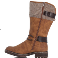 WOMEN'S RIEKER DOMINIKA 74 BOOT | WOOD