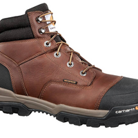 MEN'S CARHARTT GROUND FORCE WATERPROOF 6-INCH COMPOSITE TOE WORK | PEANUT OIL TAN LEATHER