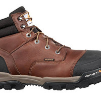 MEN'S CARHARTT GROUND FORCE WATERPROOF 6-INCH COMPOSITE TOE WORK | PEANUT OIL TAN LEATHER