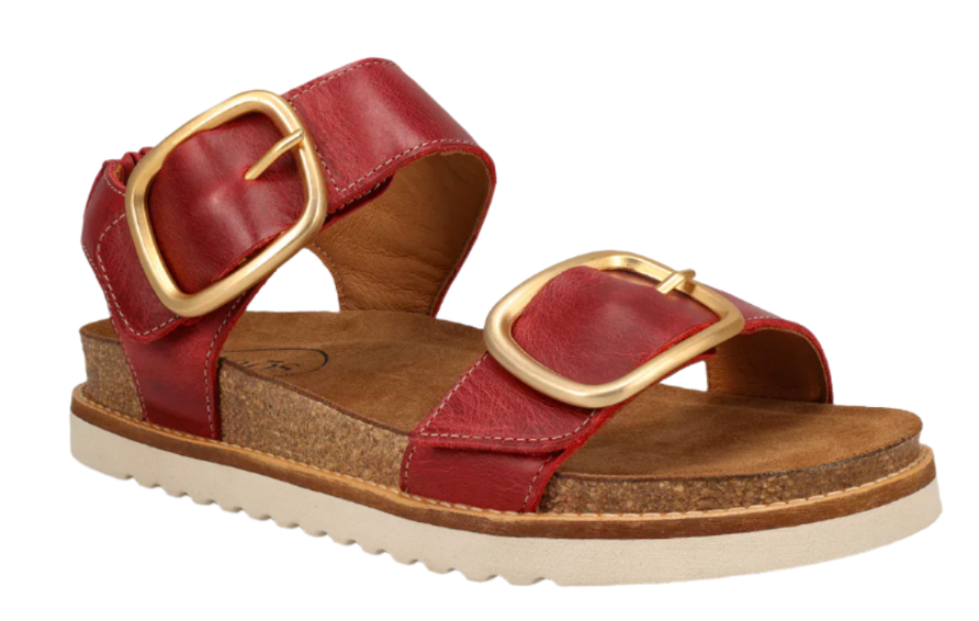 WOMEN'S TAOS ON THE DOUBLE SANDAL | RED
