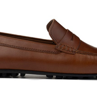 MEN'S MILWAUKEE BOOT CO. ARDENT PENNY LOAFER | DARK BROWN